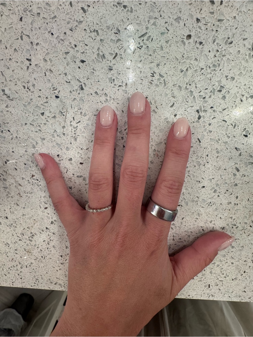 Oura Silver Band size 8